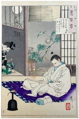 100 Aspects of the Moon # 75 by Tsukioka Yoshitoshi