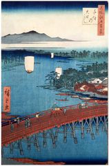 100 Views of Edo # 103 by Ando Hiroshige