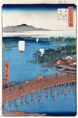 100 Views of Edo # 103 by Ando Hiroshige