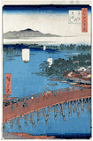 100 Views of Edo # 103 by Ando Hiroshige