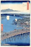 100 Views of Edo #103 by Ando Hiroshige