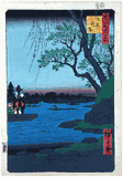 100 Views of Edo # 105 Deluxe Edition by Ando Hiroshige