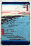 100 Views of Edo # 109 by Ando Hiroshige