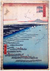 100 Views of Edo # 109 by Ando Hiroshige