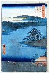100 Views of Edo # 110 Deluxe Edition by Ando Hiroshige