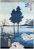 100 Views of Edo # 15 by Ando Hiroshige