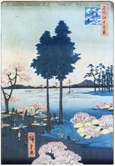 100 Views of Edo # 15 by Ando Hiroshige