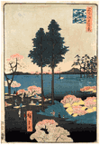 100 Views of Edo # 15 Deluxe Edition by Ando Hiroshige