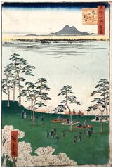 100 Views of Edo # 17 by Ando Hiroshige