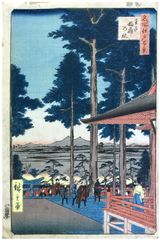 100 Views of Edo # 18 by Ando Hiroshige
