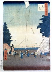 100 Views of Edo # 2 By Ando Hiroshige