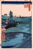 100 Views of Edo #22 by Ando Hiroshige