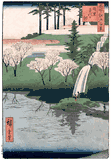 100 Views of Edo # 23 Deluxe 1st Edition by Ando Hiroshige