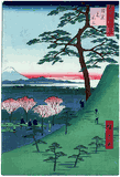 100 Views of Edo # 25 by Ando Hiroshige