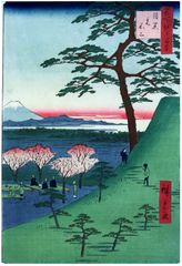 100 Views of Edo # 25 by Ando Hiroshige
