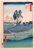 100 Views of Edo # 28 by Ando Hiroshige