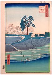 100 Views of Edo # 28 by Ando Hiroshige