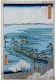 100 Views of Edo # 29 by Ando Hiroshige