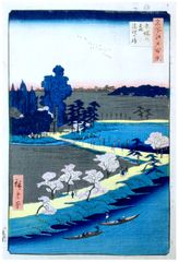 100 Views of Edo # 31 by Ando Hiroshige