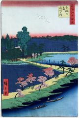 100 Views of Edo # 31 by Ando Hiroshige