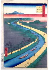 100 Views of Edo # 33 by Ando Hiroshige