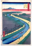 100 Views of Edo # 33 by Ando Hiroshige