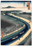 100 Views of Edo # 33 Deluxe 1st Edition by Ando Hiroshige