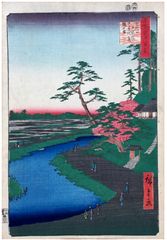 100 Views of Edo # 40 by Ando Hiroshige