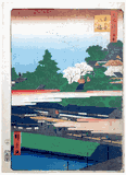 100 Views of Edo # 41 by Ando Hiroshige