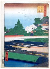 100 Views of Edo # 41 by Ando Hiroshige