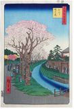 100 Views of Edo # 42 by Ando Hiroshige