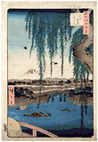 100 Views of Edo # 45 by Ando Hiroshige