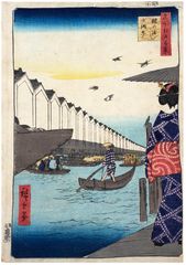 100 Views of Edo # 46 by Ando Hiroshige