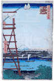100 Views of Edo # 5 by Ando Hiroshige