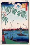 100 Views of Edo # 63 Deluxe Edition by Ando Hiroshige