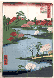 100 Views of Edo # 68 1st Edition by Ando Hiroshige
