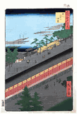 100 Views of Edo # 69 by Ando Hiroshige