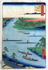 100 Views of Edo # 70 by Ando Hiroshige