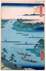 100 Views of Edo # 70 Deluxe Edition by Ando Hiroshige