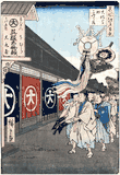 100 Views of Edo # 74 by Ando Hiroshige