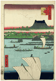 100 Views of Edo # 78 Deluxe Edition by Ando Hiroshige