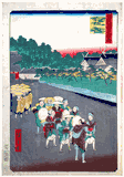 100 Views of Edo # 79 by Ando Hiroshige