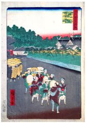 100 Views of Edo # 79 by Ando Hiroshige