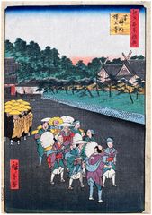 100 Views of Edo # 79 Deluxe Edition by Ando Hiroshige