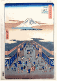 100 Views of Edo # 8 by Ando Hiroshige