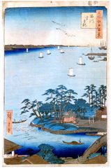100 Views of Edo # 83 by Ando Hiroshige 