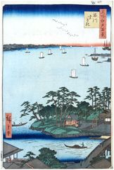 100 views of Edo # 83 by Ando Hiroshige 