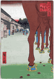 100 Views of Edo # 86 by Ando Hiroshige