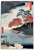 100 Views of Edo # 91 Deluxe 1st Edition by Ando Hiroshige