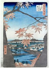 100 Views of Edo # 94 Deluxe Edition by Ando Hiroshige